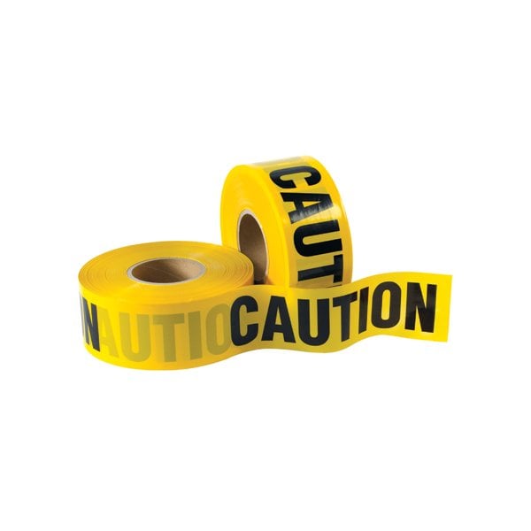 Bsc Preferred 3'' x 1000' - Barricade Tape ''Caution'', 4PK BUY00021649 - main